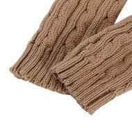Long Fingerless Gloves,Morecome Winter Wrist Arm Hand Warmer Knitted Mitten (Black) N28