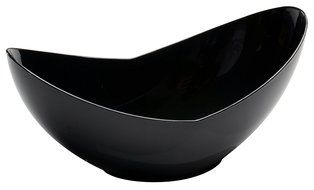 Fineline Settings 12-Piece Tiny Temptations Tureens, 5 by 2.6-Inch, Black