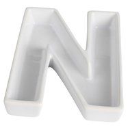 Ivy Lane Design Ceramic Greek Alphabet Dish, Nu