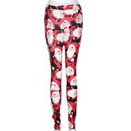 PHOTNO Fashion Women Christmas Skinny Printed Stretchy Pants Leggings N9