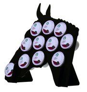Marketing Holders Black Horse 11 K Cup Dispenser Coffee Keurig &amp; tree pod holder Acrylic USA