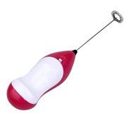 GBSELL Handheld Electric Hot Drinks Milk Frother Foamer Whisk Mixer Stirrer Egg Beater (Red) N18