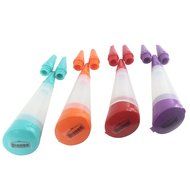 Dianoo Cake Decorative Pen, Silicone Cupcake Decorating Pen, Dessert Decorating Tools, 3PCS (the colors will be... N6