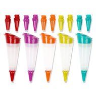 Dianoo Cake Decorative Pen, Silicone Cupcake Decorating Pen, Dessert Decorating Tools, 3PCS (the colors will be... N7