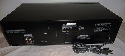 Sony TC-WR445 Dual Cassette Tape Deck - Auto Reverse - DC Servo Controlled Motor High Density Head - Japan 1994 N3