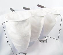 Ticoland Colador (Bolsa),Costa Rica Handmade Reusable Flannel Cloth Coffee Filter,Coffee Sock with Wooden Handle... N7