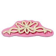 Y&amp;XL&amp;H 3D Flower Vine Icing Sugar Fondant Mold Wedding Cake Modeling Decorating Mould Silicone Cake Border Mold N9