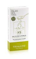 Tea Filters For Loose Leaf Tea - Disposable Paper Filters For Individual Cups Of Tea (100-pk) (XS - 1 Serving) N4