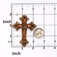 Rustic Cross Silicone Mold Food Safe Fondant, Candy, Chocolate, Craft, Resin, Clay Flexible Mold N2