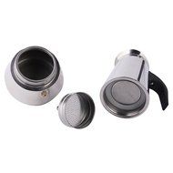 Stainless Steel Mocha Espresso Latte Stovetop Filter Moka Coffee Maker Coffee Pot Percolator Tools Easy Clean... N7