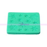 Generic Silicone Snowflake Mould Lace Fondant Cake Sugercraft Pastry Baking Tools N2