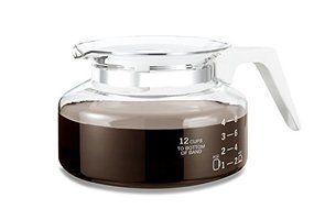Medelco 12 Cup Glass Traditional Style Universal Replacement Carafe