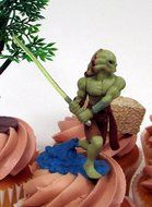 STAR WARS 14 Piece CUPCAKE Topper Set Featuring Storm Troopers, Soldiers, Kit Fisto and Asajj Ventress, Themed... N3