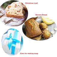 Bread Pan - Best Bakeware for Baking Loaf and Large Cakes - Includes a Free Basting Brush - Commercial Grade Non... N5