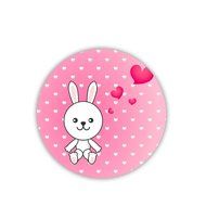 Generic Cup Coaster Printed Bunny Mdf Hipster N9