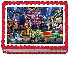 Blaze and the Monster Machines Edible Frosting Sheet Cake Topper - 1/4 Sheet