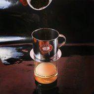 Vietnamese Coffee Filter Press. Screw Down Insert. Dripper Mechanism. Made in Vietnam. Sizes S, M, or L in 1,... N26