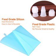LETMY 41 pcs Cake Decorating Kit Tips Supplies, DIY Icing Tip Set Tools, Profession Stainless Steel Piping/Dispenser... N7