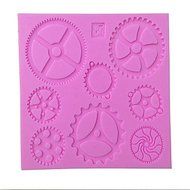 Y&XL&H Large Gears Type Candy Fondant Cake Molds For The Kitchen Baking Molds N2