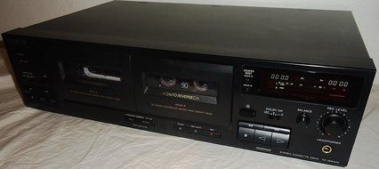 Sony TC-WR445 Dual Cassette Tape Deck - Auto Reverse - DC Servo Controlled Motor High Density Head - Japan 1994 N4