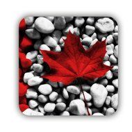 Generic Coaster Fashion Mdf Material Have With Canadian Flag N6