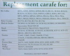 Universal Replacement Carafe 10-12 Cup N2