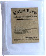 Khavi Brew Reusable Cold Brew Coffee Filter Bags, Fine Mesh (Pack of 3) N2