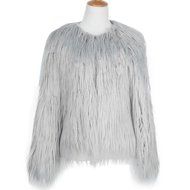 Outerwear,Morecome Womens Warm Faux Fur Fox Coat Jacket Parka Coat N20