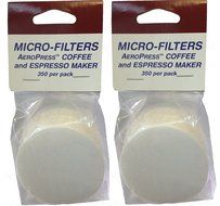 Aeropress Micro-filters 2 Pack 700ct with Liquid Planet Tea Sample