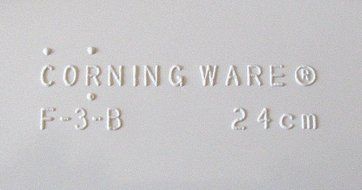 Corning Ware French White Round Quiche Pan ( 10 1/2" ) ( F-3-B )