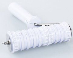 Generic Fondant Ribbon Cutter Roller Embosser, Pack of 1 Set White N7