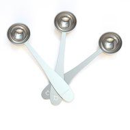 Tea Scoop (Set of 3) - Premium Stainless Steel Measuring Spoons for Loose Leaf Tea, Coffee and More (1.5 tsp) N5