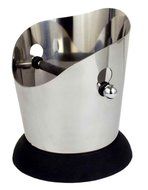European Gift and Houseware Knock Box, Stainless.