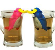 Happy Platypus Couple Tea Infusers- Funny Loose Leaf Tea Infuser, Strainer-Deep Tea Mug/ Cup Infuser- Great For... N2