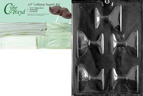 Cybrtrayd W056 Champagne Glass Chocolate Candy Mold with Exclusive Cybrtrayd Copyrighted Chocolate Molding Instructions N3