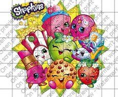 DecoPac Shopkins Licensed Edible Cake Topper N2