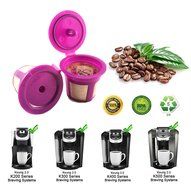 Premium 24K Gold Reusable K-Cup Filter for Keurig 2.0 / 1.0 Series Small Single Serve K Cup Coffee Maker N6