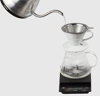 Kleanbrew by Artisan Barista - Reusable Stainless Steel Filter for Hario V60 01 Coffee Maker N6