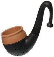 DCI Piping Hot Tea Infuser, Black/Brown