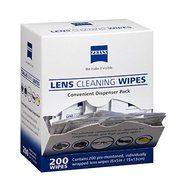 ZEISS Pre-moistened Lens Cleaning Wipes - Cleans Bacteria, Germs and without Streaks for Eyeglasses and Sunglasses... N2