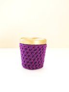Pint Ice Cream Cozy, Dark Purple N2