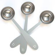 Tea Scoop (Set of 3) - Premium Stainless Steel Measuring Spoons for Loose Leaf Tea, Coffee and More (1.5 tsp) N9