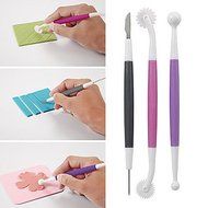 Y&amp;XL&amp;H 2015 New Fondant Cake Decorating Modeling Tools Fondant and Gum Paste Starter Tool Set of 3