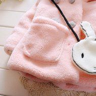Jackets ,BeautyVan Baby Infant Girls Fur Winter Warm Hooded Coat Cloak Jacket Thick Warm Clothes (18M, Pink) N5