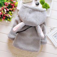 Jackets ,BeautyVan Baby Infant Girls Fur Winter Warm Hooded Coat Cloak Jacket Thick Warm Clothes (18M, Pink) N7