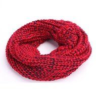 Morecome Autumn Winter Boys Girls Scarf O Ring Neck Keep Warm Scarves (Pink) N8