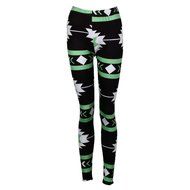 PHOTNO Casual Women Lady Skinny Geometric Print Stretchy Jegging Pants Slim Leggings N104