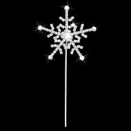 Rhinestone Snowflake Cake Topper Wedding Anniversary Decoration N5