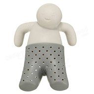 Saver Lazy Man Shape Infuser Teapot Cute Tea Strainer Silicone Coffee Tea Strainer N2