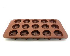 YOFAN Silicone Mini Muffin Pan , Non-toxic Cupcakes , 15 Pigs Shapes , Non-stick, Bpa-free Food Grade Silicon... N6